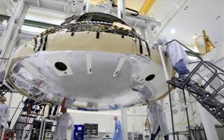 NASA: Η μεγαλύτερη θερμική ασπίδα τοποθετήθηκε στο Orion