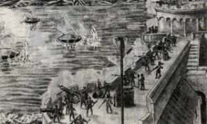 Μάχη με άγνωστα αντικείμενα στην Γαλλία του 1608μ.Χ.