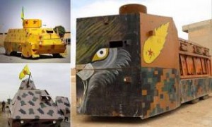 «Mad Max» οχήματα δημιούργησαν Κούρδοι μαχητές για να αποκρούσουν την ISIS [Εικόνες ]