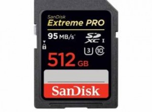 Κάρτα μνήμης 512 GB από την SanDisk