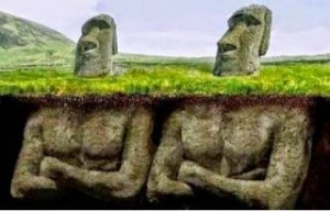 Αποκαλύφθηκαν τα μυστηριώδη γλυπτά στο Νησί του Πάσχα. Δεν έχουν μόνο τεράστια κεφάλια, αλλά και σώμα μέσα στη γη!...(ΦΩΤΟ & ΒΙΝΤΕΟ)