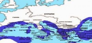 Δείτε το χάρτη που περιλαμβάνει τις αρχαίες ελληνικές αποικίες μέχρι τον 2ο αιώνα π.Χ. [εικόνα]