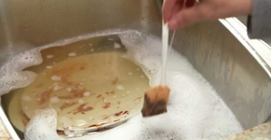Τι θα συμβεί αν βάλετε ένα φακελάκι τσάι στα άπλυτα πιάτα (VIDEO)