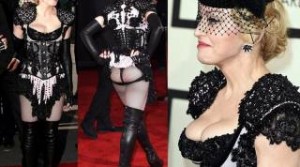 Η Madonna έδειξε τα οπίσθιά της στα βραβεία Grammy- Τι φορέθηκε στο κόκκινο χαλί