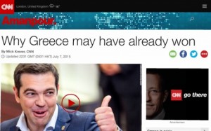 «Βόμβα» από το CNN: Κούφιες οι απειλές, ο Αλέξης Τσίπρας κέρδισε… θα δειτε την Κυριακή!