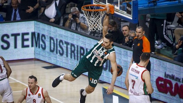 EuroLeague Top-10: Φεστιβάλ καρφωμάτων και Παπαπέτρου