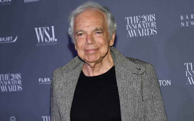 Ο Ralph Lauren χρίστηκε ιππότης στα Ανάκτορα του Μπάκιγχαμ