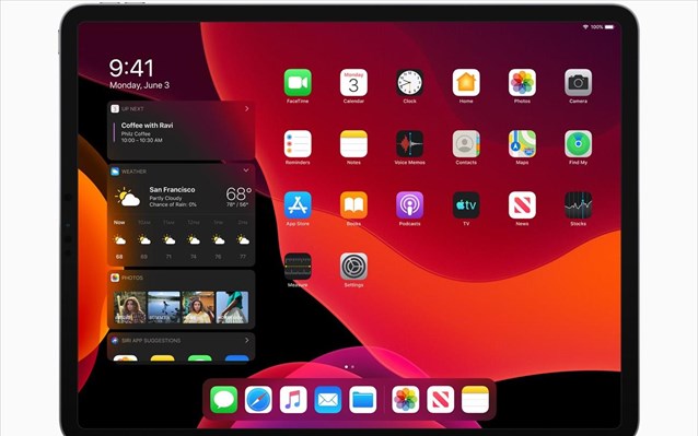 Η Apple εισάγει το iPadOS με νέο περιβάλλον εργασίας για τις ταμπλέτες iPad