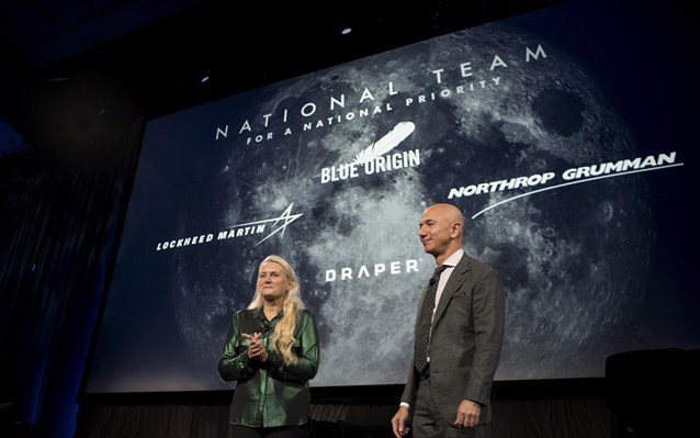 Τη νέα σεληνάκατο των ΗΠΑ σκοπεύει να φτιάξει ομάδα εταιρειών υπό τη Blue Origin