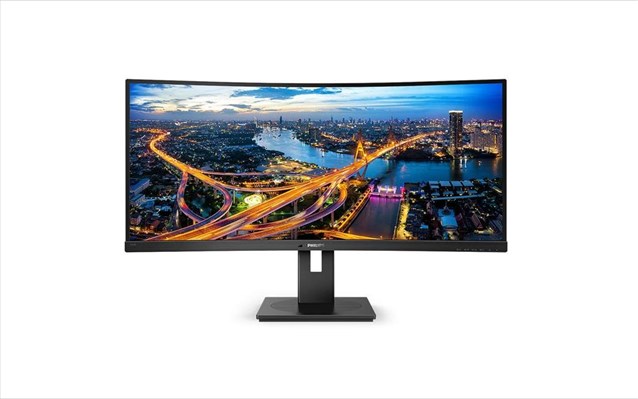 Νέα κυρτή οθόνη Philips 346B1C με ενσωματωμένο USB-C Dock