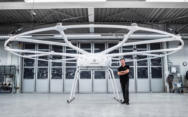 Drone βαρέων μεταφορών από τη Volocopter